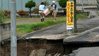 زلزال ضرب مدينة كيوتا في سابورو، هوكايدو، شمال اليابان، السبت 8 سبتمبر 2018.