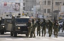 عناصر من الجيش الإسرائيلي في الضفة الغربية المحتلة 