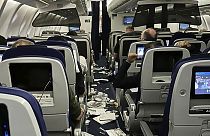 In der Lufthansa-Maschine, die in Turbulenzen geraten war