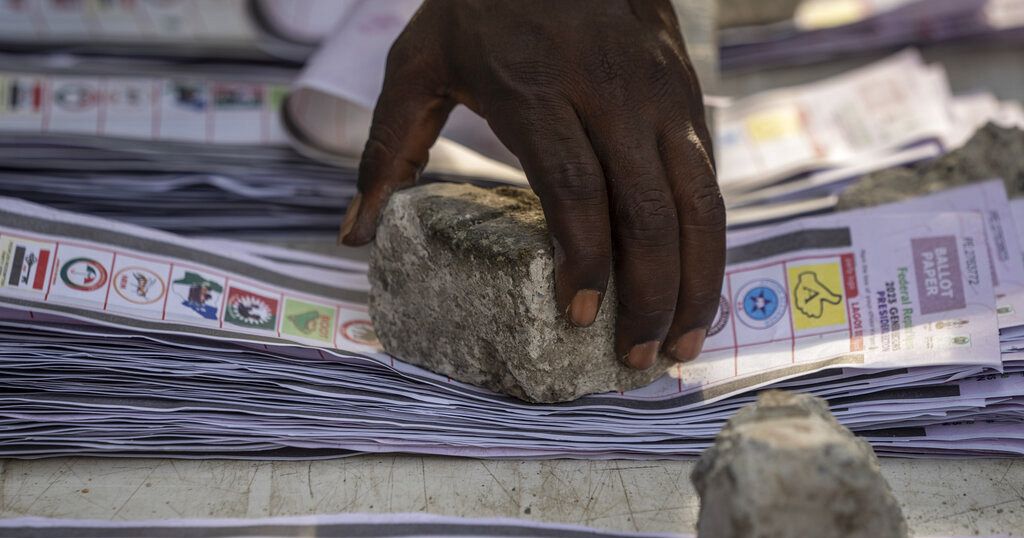 3 parties claim early leads in Nigeria’s presidential vote