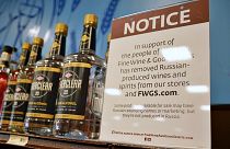 Vodka is one of the Russian products that has been banned from entering the EU market.