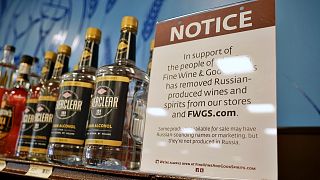 La vodka russe fait partie des produits sanctionnés par l'UE