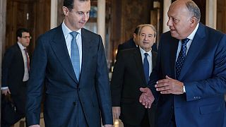Syrie : le chef de la diplomate égyptienne rencontre le président Assad