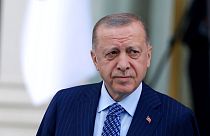 Le président turc Recep Tayyip Erdogan à Ankara, le 16 mai 2022