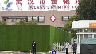Covid-19 salgının ilk görüldüğü Çin'in Vuhan kentindeki hastane / Arşiv