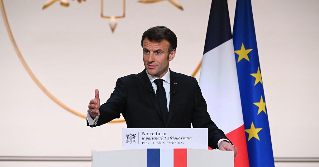 Macron: France must show “profound humility” in Africa