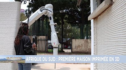 Afrique du Sud : la première maison imprimée en 3D [Inspire Africa]