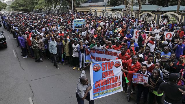 Kenyan Traders Protest Against Chinese Competitors | Africanews