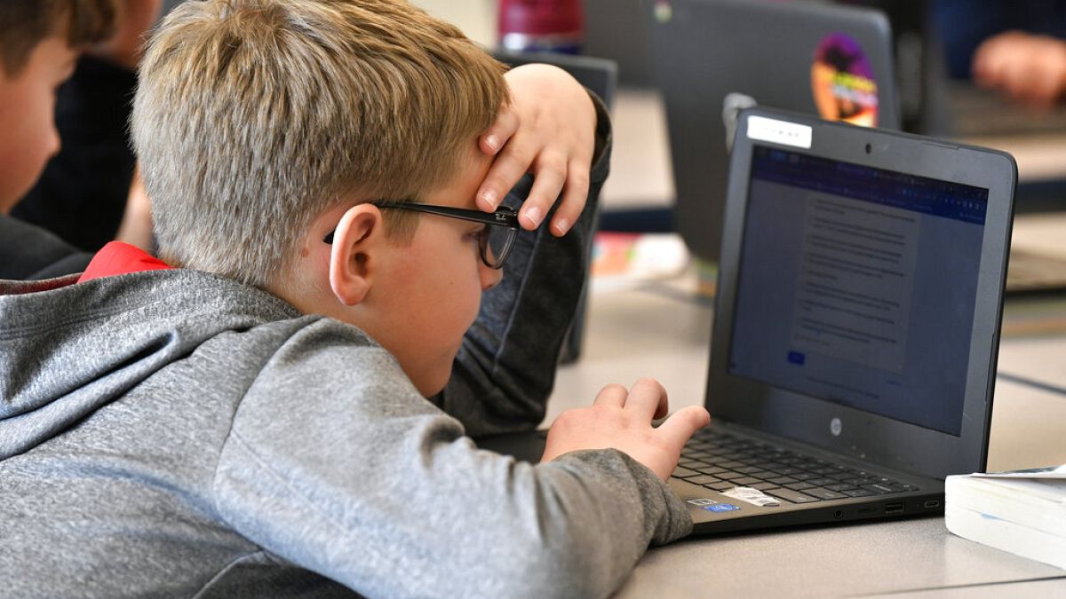 Students at Stonewall Elementary in Lexington, Kentucky are among those using ChatGPT in class to summarise texts.