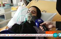 Una joven iraní hospitalizada con síntomas de envenenamiento