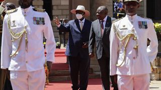 Ugandan, South African leaders urge greater trade in Africa