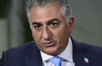 Reza Pahlavi, the exiled son of Iran's last shah before the 1979 Islamic Revolution, speaks during an interview in Washington, Tuesday, Jan. 9, 2018.