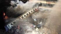 Accident de train en Grèce