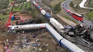Yunanistan'daki tren kazası