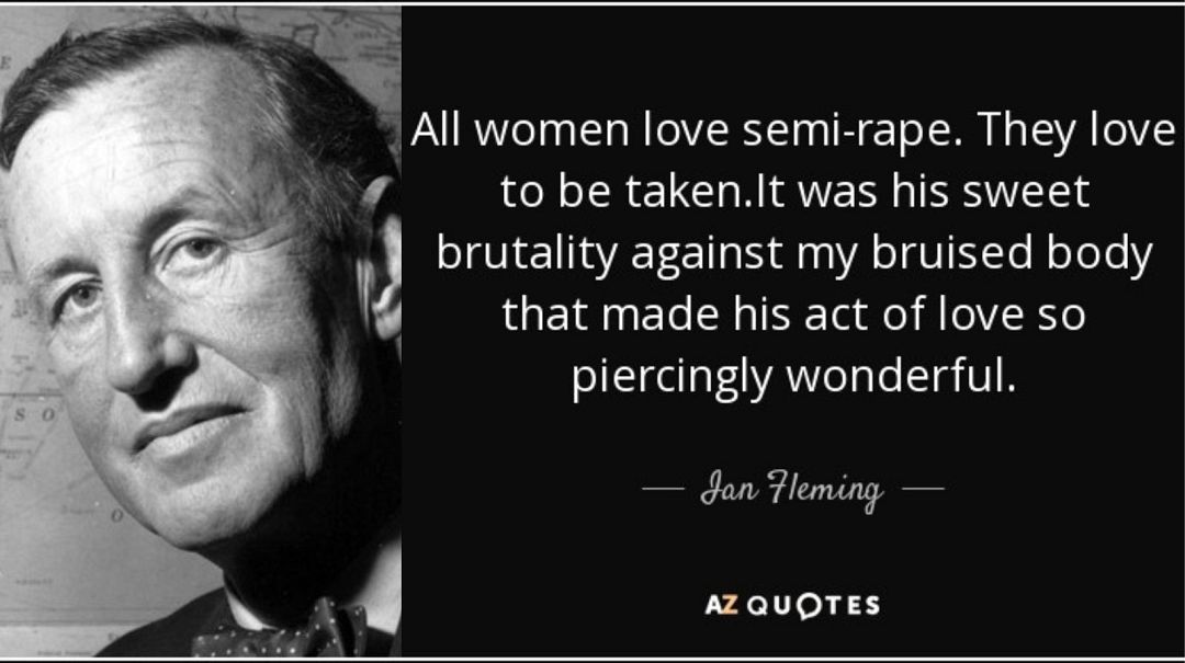 Rewriting James Bond Offensive references to be removed from Ian