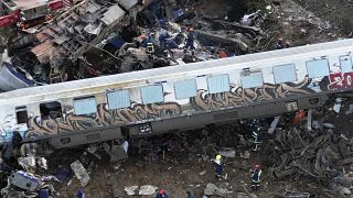 Железнодорожная катастрофа в Греции 
