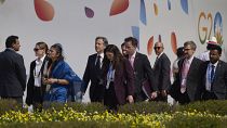 Les ministres des Affaires étrangères du G20 à News Delhi, en Inde