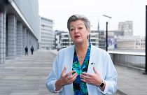 Ylva Johansson, comissária europeia para os Assuntos Internos, admite as dificuldades na área da habitação