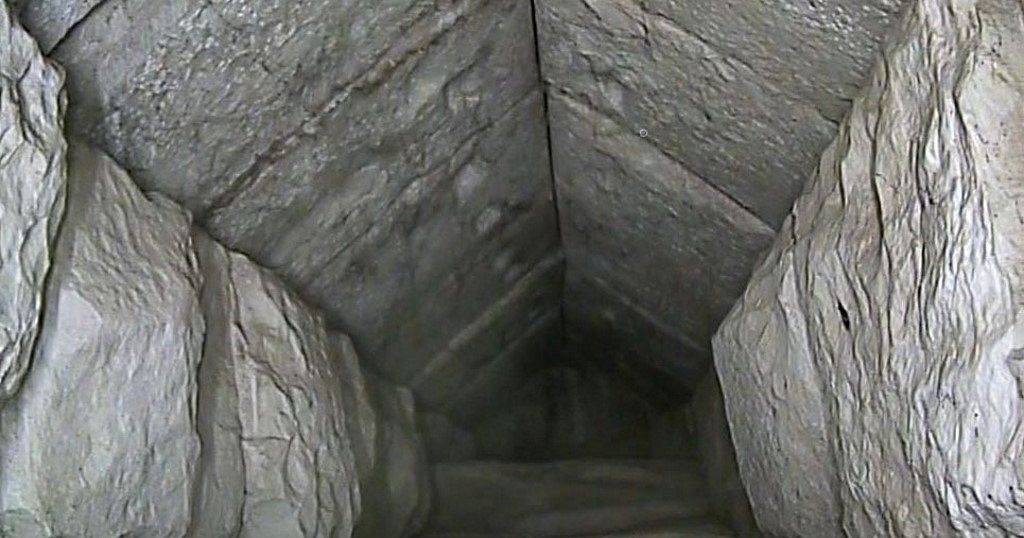 Scientists discover hidden corridor in Egyptian pyramid