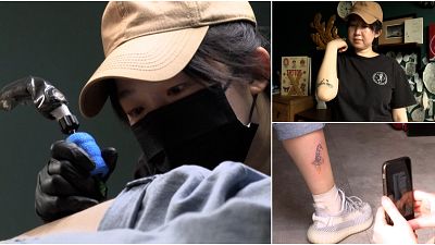 For over two years, Chinese tattoo artist Song Jiayin has interviewed her women clients and posted the results online, recording the memories, of hundreds of women.