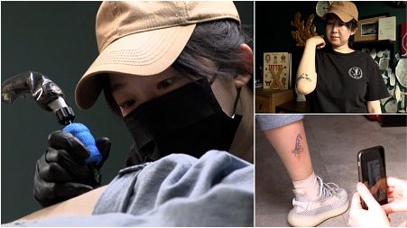 For over two years, Chinese tattoo artist Song Jiayin has interviewed her women clients and posted the results online, recording the memories, of hundreds of women.