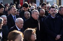 Erdoğan, depremin vurduğu illerden Adıyaman'da