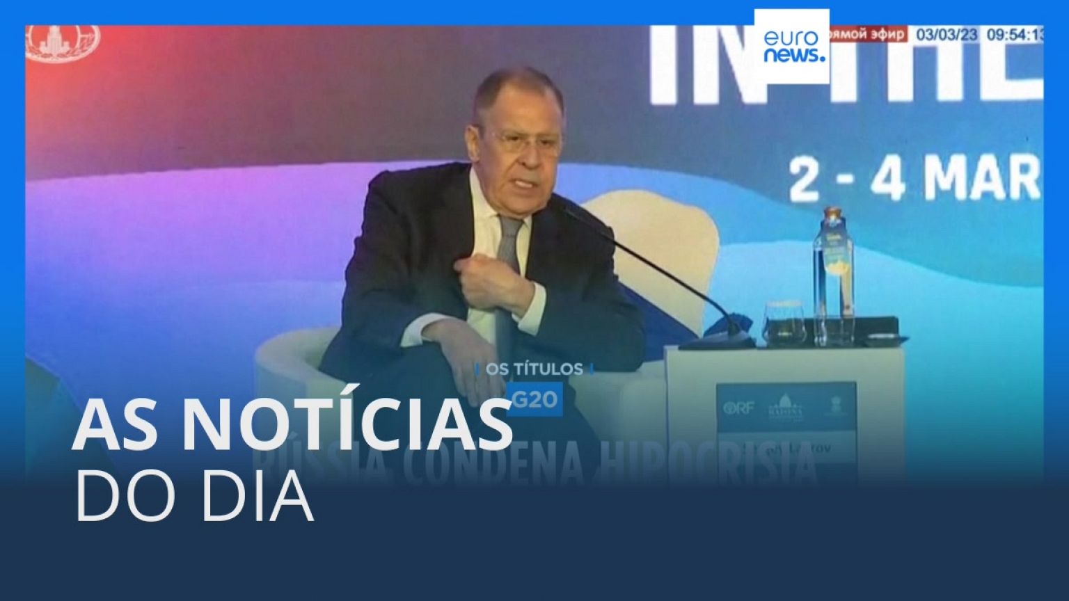 As notícias do dia | 3 Março 2023 - Noite