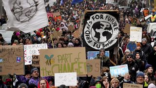 Békés tüntetés a bolygőért, a jövőért