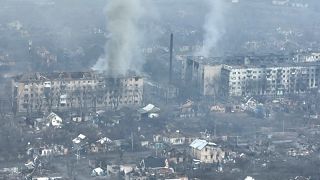 La ville de Bakhmout, épicentre des combats entre les troupes ukrainiennes et russes