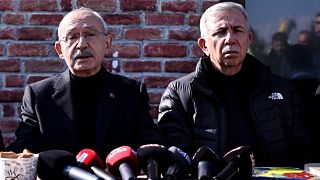 Kemal Kılıçdaroğlu (solda), Mansur Yavaş