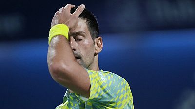 Novak Djokovic, ce vendredi au championnat de tennis de Dubai