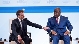 RDC : conférence de presse mouvementée entre Macron et Tshisekedi