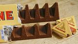 The new packaging will feature a modern-looking, generic mountain peak instead of the Matterhorn.   -