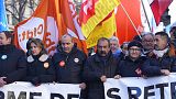 Fransa'da emeklilik reformu karşıtı gösteriler