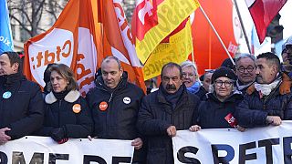 Fransa'da işçilerin protestosu
