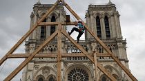 La restauración de Notre-Dame comenzó en 2022.