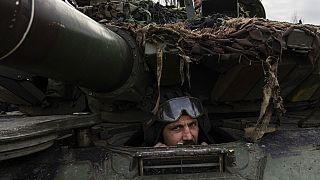 Un soldat ukrainien sur la ligne de front à Bakhmut, le 6 mars