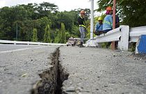 Ρήγμα από σεισμό στις Φιλιππίνες (φώτο αρχείου)