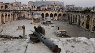 Το βομβαρδισμένο Χαλέπι (φωτογραφία αρχείου)