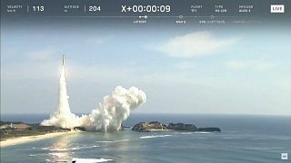انطلاق صاروخ H3 من مركز تانيغاشيما الفضائي في كاجوشيما، جنوب اليابان، 7 مارس 2023