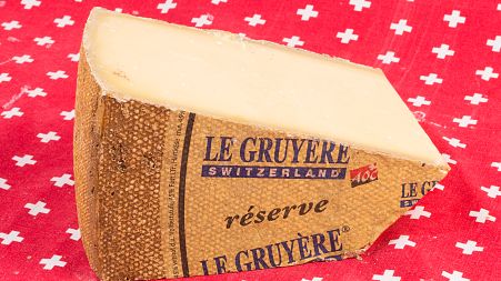 A Swiss-made Gruyère cheese