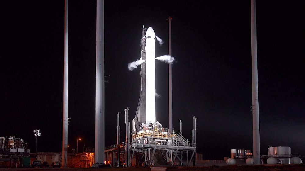 The first rocket with a 3D printed structure is preparing for launch