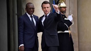 Le président béninois Patrice Talon en visite de travail en France