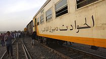 Εκτροχιασμός τρένου στην Αίγυπτο (φώτο αρχείου)