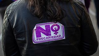تظاهرات روز جهانی زن در اسپانیا