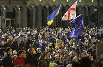 Schwere Proteste in Tiflis 