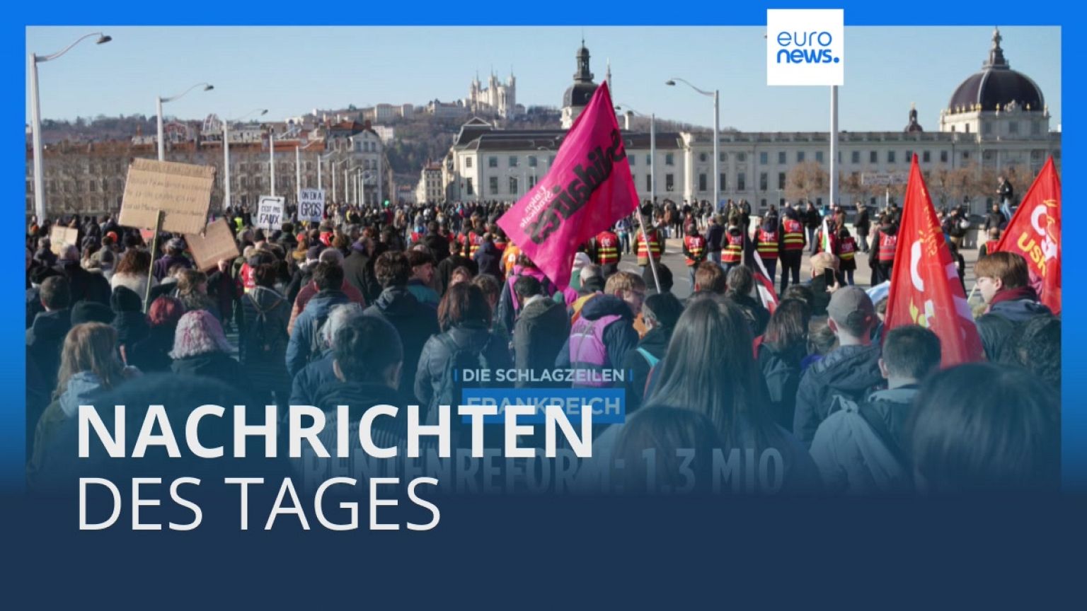 Nachrichten des Tages | 8. März - Mittagsausgabe