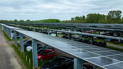 Carport Solar Biddinghuizen en Biddinghuizen, Países Bajos