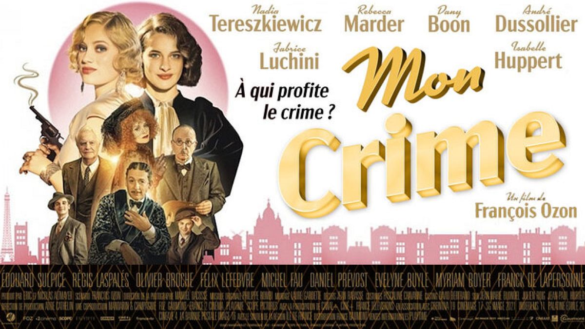 Cartaz de "Mon Crime"