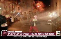 Разгон демонстрантов в Тбилиси